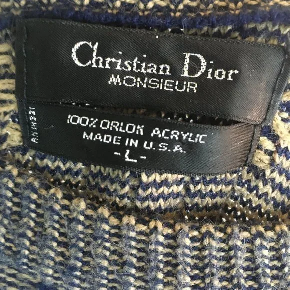 Vintage Christian Dior Monsieur Sweater